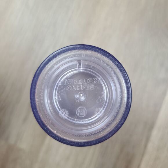 Starbucks Double Wall Insulated Clear Cold Cup 2011 24oz - Picture 4 of 7